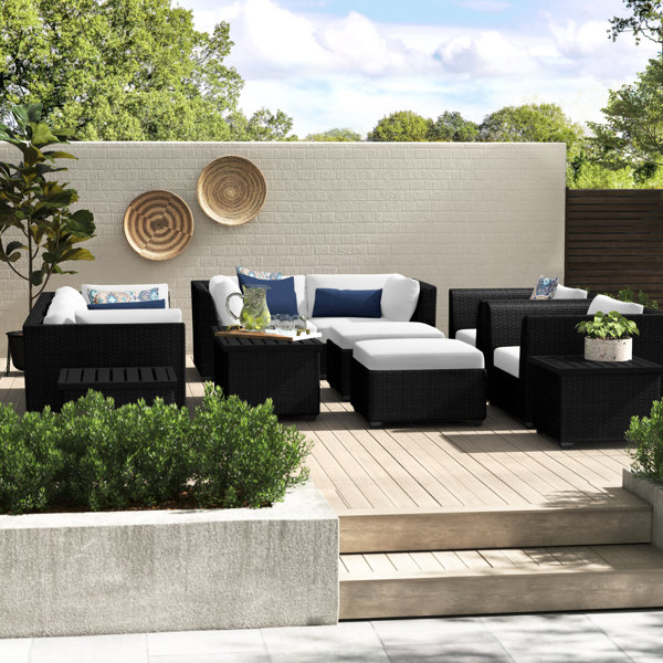 Montrose 12 Piece Sofa Seating Group With Cushions Reviews