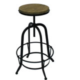 Coutee Adjustable Height Swivel Bar Stool by Williston Forge