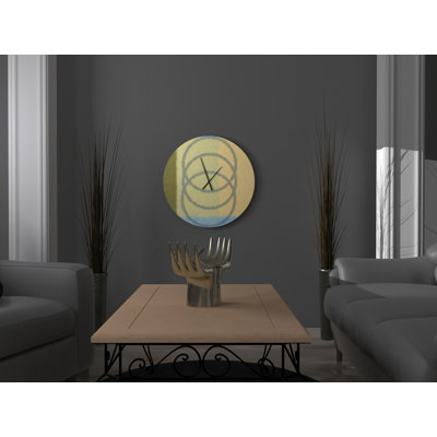 Barabo Wall Clock Ebern Designs Size: Small