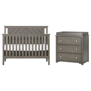 two piece nursery furniture set