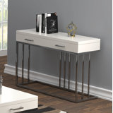 Behind Sofa Table With Stools Wayfair