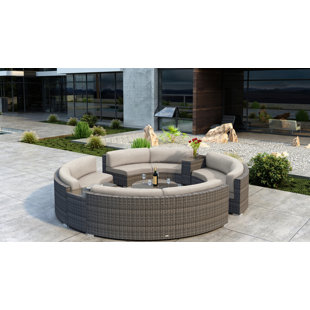 Go to store & view more images Gilleland 7 Piece Sectional Set with Sunbrella Cushion by Orren Ellis