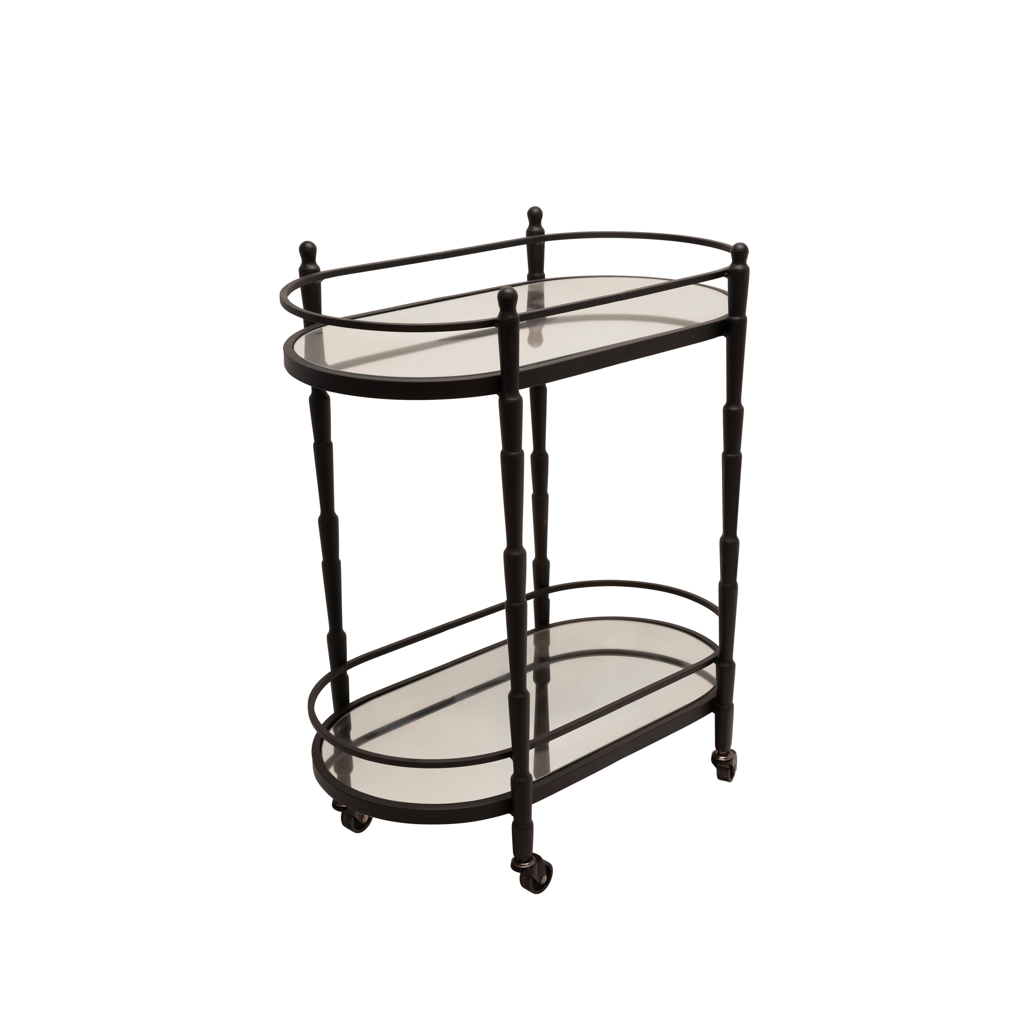 17 Stories Wyona 2 Tier Bar Cart Wayfair