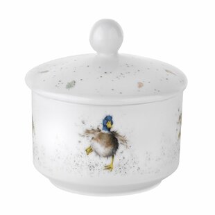 cerámica RW WN4090-XT Royal Worcester Wrendale diseña una olla de té de porcelana de una pinta-erizo y ratón 