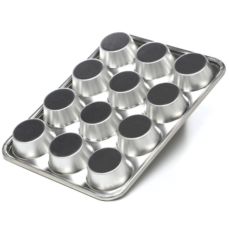 Nordic Ware Natural Commercial Nonstick 12 Cup Muffin Pan Reviews Wayfair