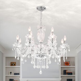 Modern Crystal Chandelier Lighting Fancy Drop Style Ceiling Fixtures Decorations 