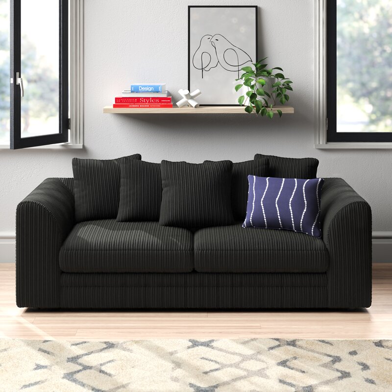 Zipcode Design Moana  3 Seater  Sofa  Reviews Wayfair co uk