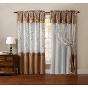 Ararat Blackout Rod Pocket Single Curtain Panel