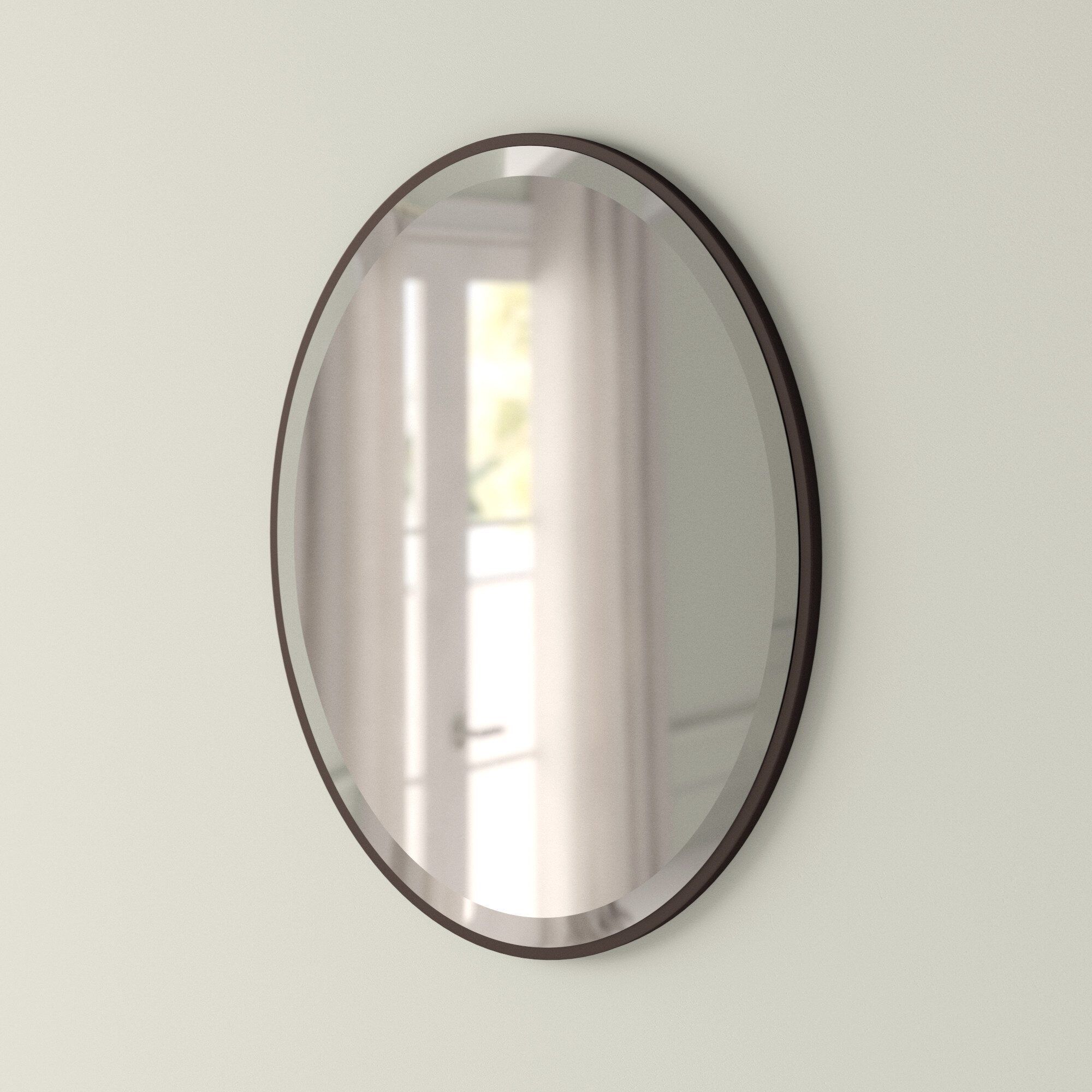 oval vanity mirror