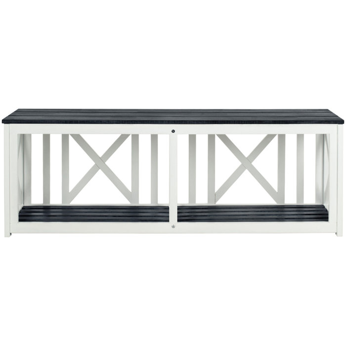 One Allium Way Morgane Solid Wood Cubby Storage Bench Reviews
