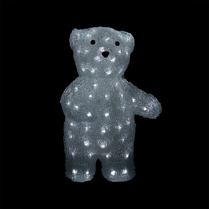 Northlight Pre-lit Commercial Grade Acrylic Polar Bear Christmas ...