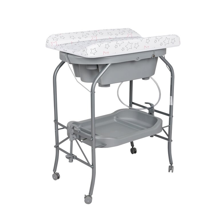 Kinbor Baby Changing Table With Pad Reviews Wayfair