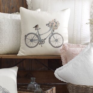 Bikes Bicycle Bike Cycling Vintage Race Biker Cartoon Exercise Print Throw Pillow Cover by Spoonflower 18 Linen Cotton Canvas Roostery Square Throw Pillow