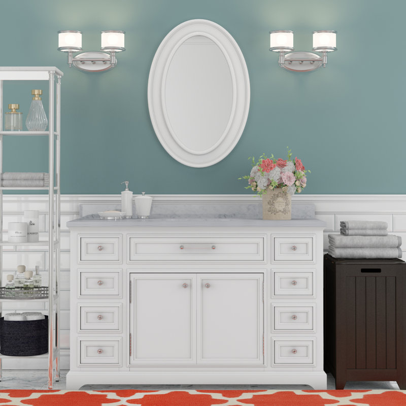 Three Posts Bergin 48 Quot Single Sink Bathroom Vanity Set