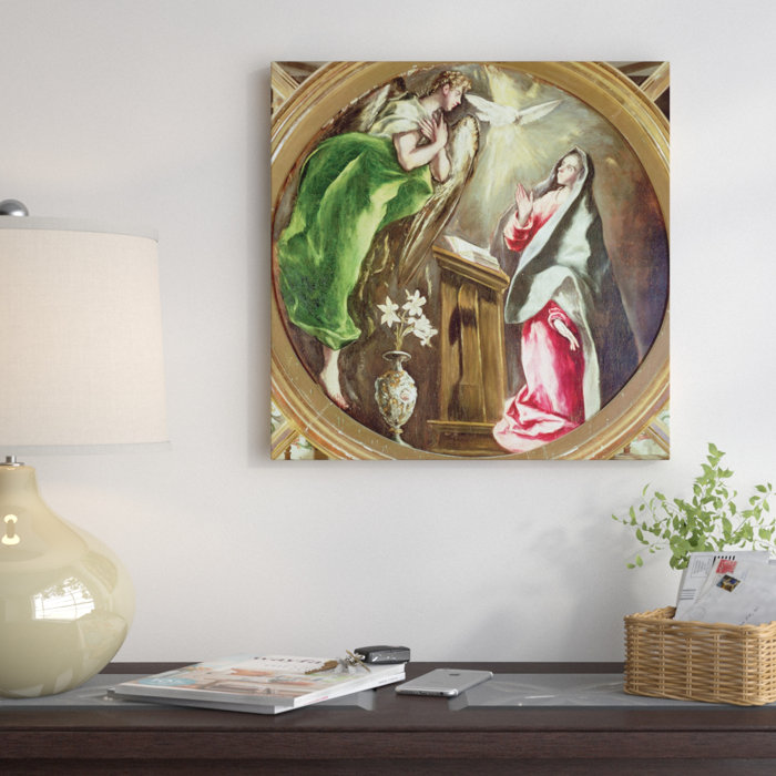 East Urban Home The Annunciation By El Greco Painting Print On
