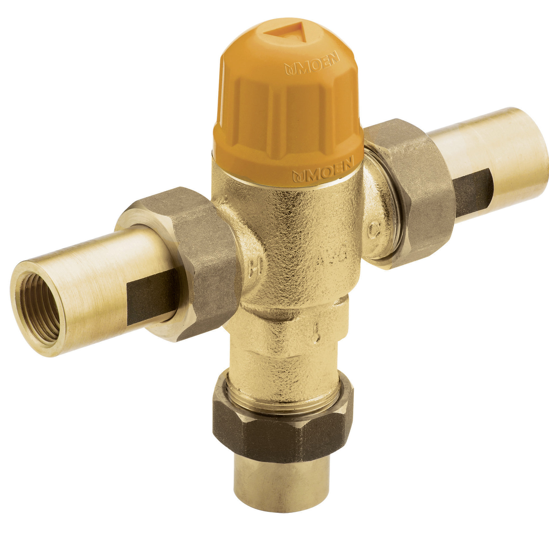 Moen Commercial High Flow Thermostatic Mixing Valve With Compression Adapter Wayfair