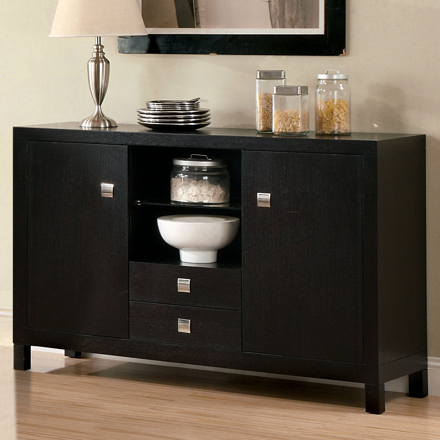 Hokku Designs Sideboard in Espresso & Reviews Wayfair