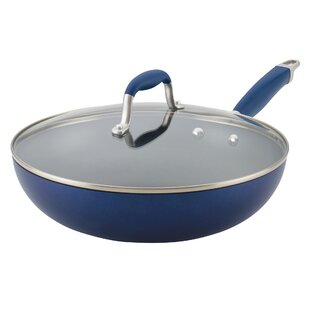 extra large frying pan with lid
