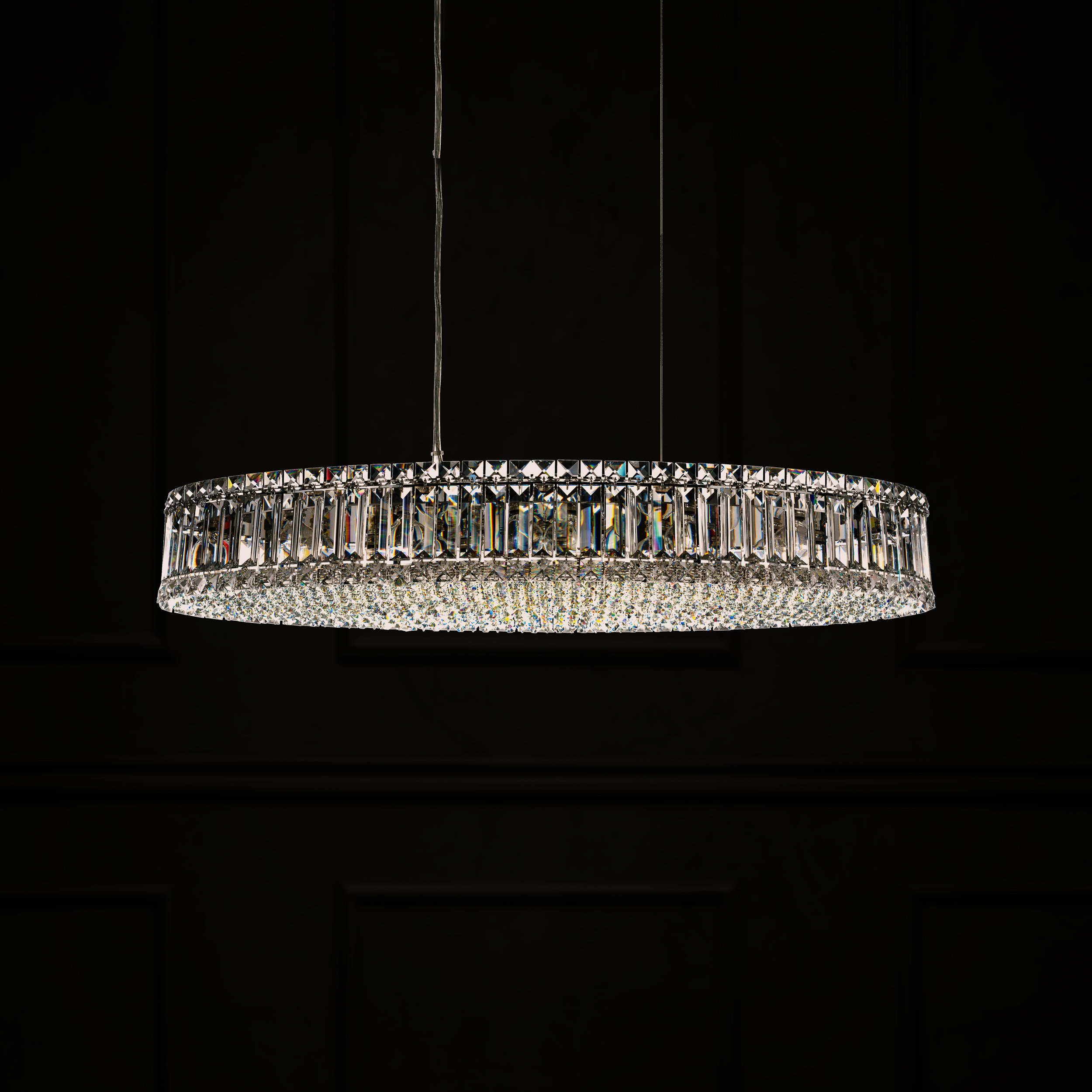Schonbek Plaza 16 Light Shaded Drum Chandelier Perigold