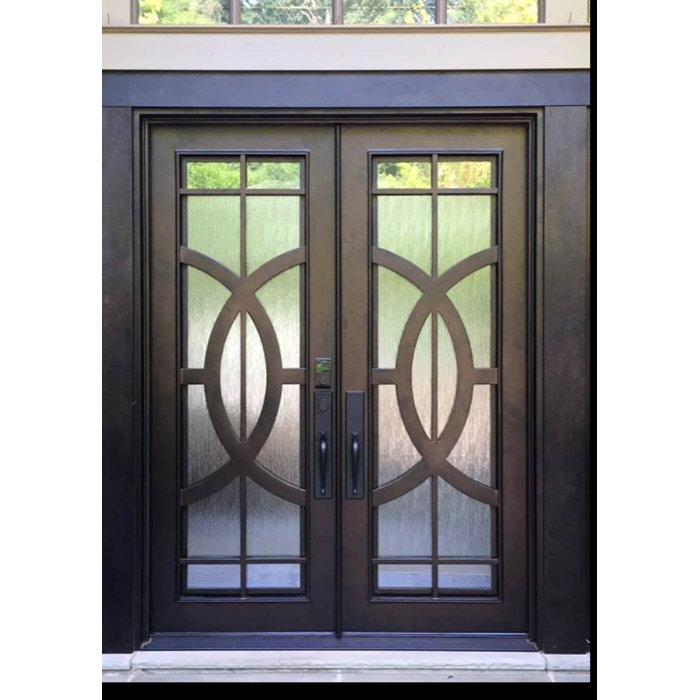 Custom Iron Door Pros Iris Iron Prehung Front Entry Doors