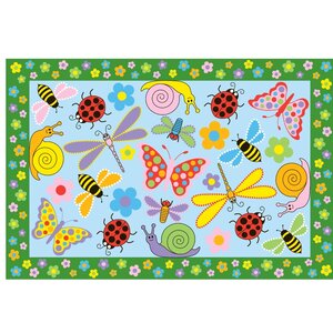 Fun Time Exotic Creatures Kids Rug