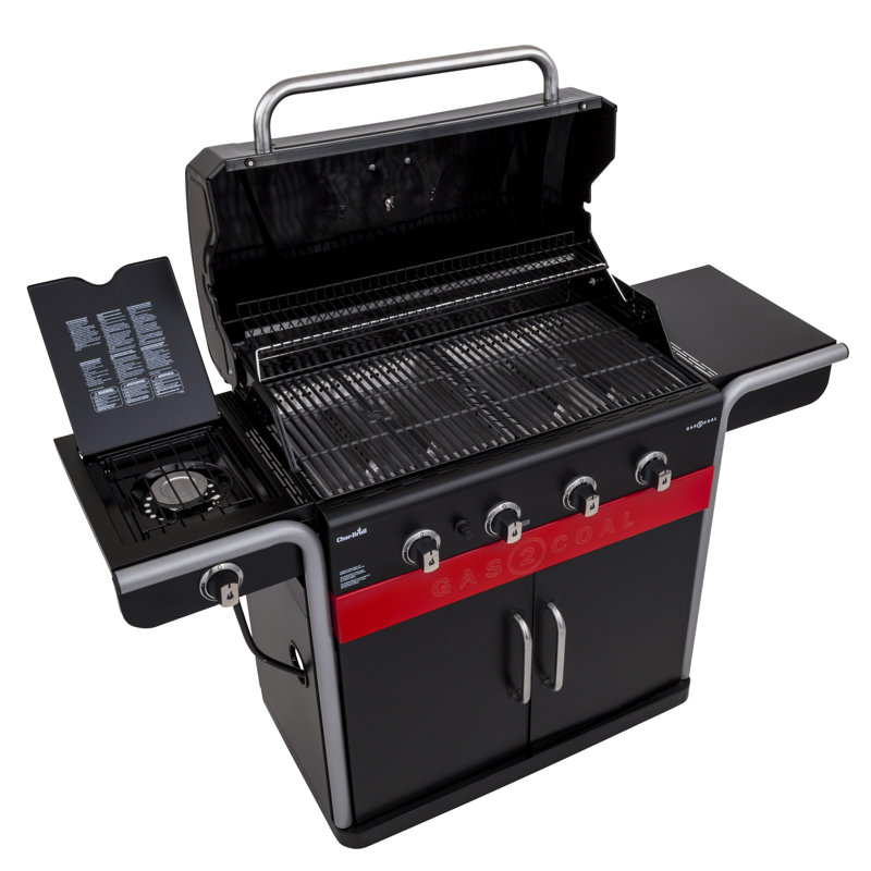 Charbroil Gas2coal 4 Burner Propane Gas And Charcoal Grill Reviews Gas2coal 4 Burner Propane Gas And Charcoal Grill