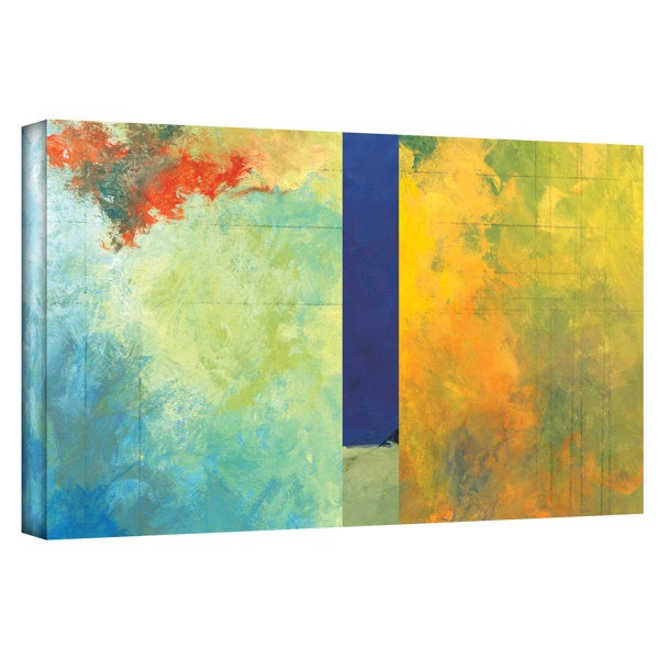 48 x 48 ArtWall 4 Piece Jan Weisss Big Sky Country Iv Gallery Wrapped Canvas Artwork