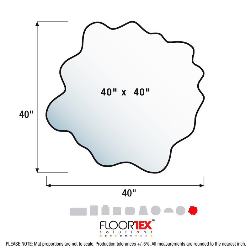 Floortex Cleartex Sploshmat Hard Floor Straight Chair Mat Reviews Wayfair