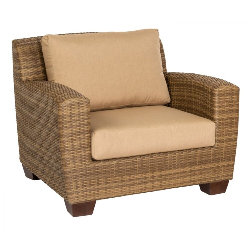 Woodard Saddleback Patio Chair With Cushions Wayfair