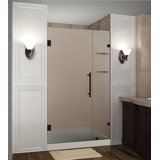 Frosted Glass Shower Bathtub Doors Wayfair