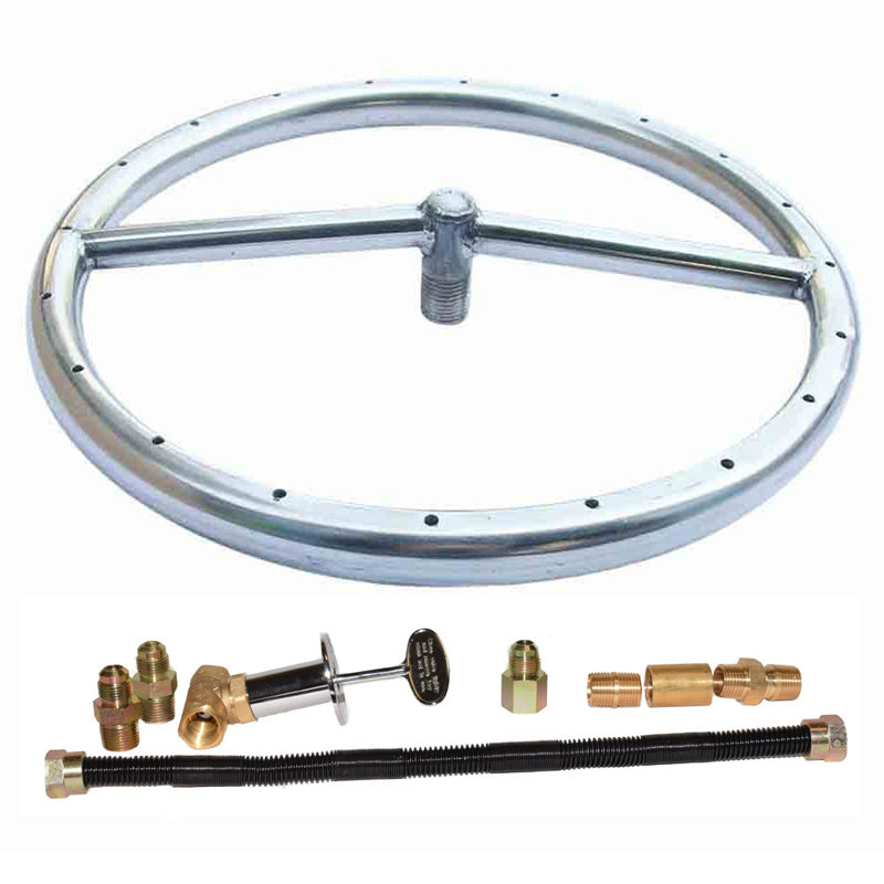 ETCO Ring Pro-Kit LP Fire Pit Burner Wayfair Ring Pro-Kit LP Fire Pit Burner - ETCO Ring Pro-Kit LP Fire Pit Burner Wayfair