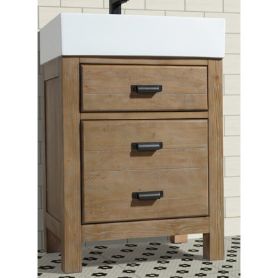 Clayborne 24" Single Bathroom Vanity Set