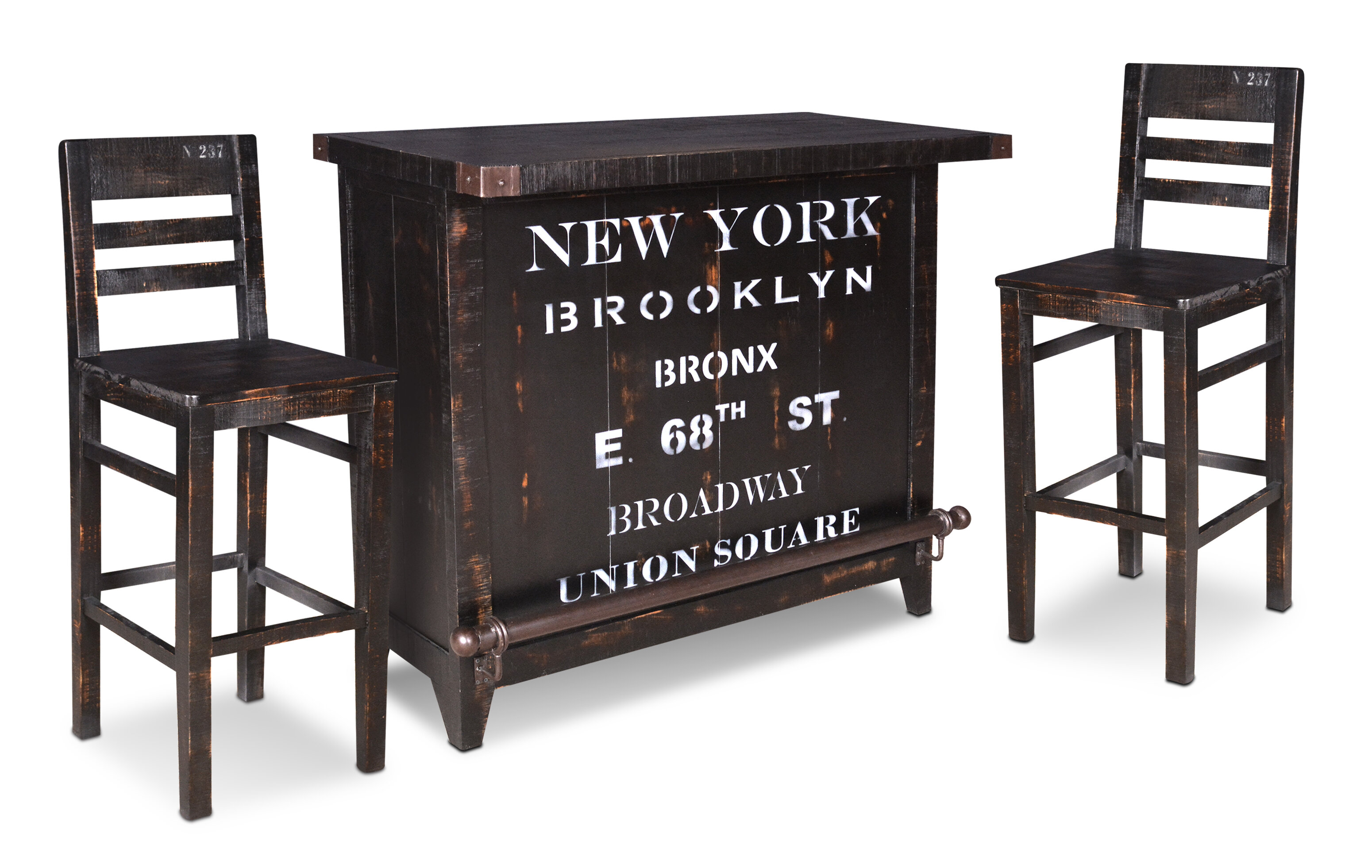 bronx storage bar table