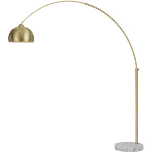 Modern Contemporary Gold Standing Lamp Allmodern Quickview Brushed Gold