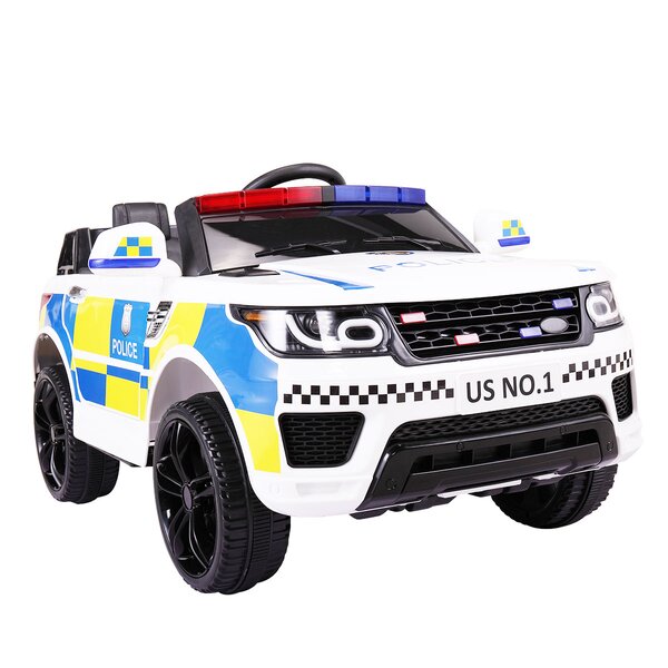 battery operated ride on police car