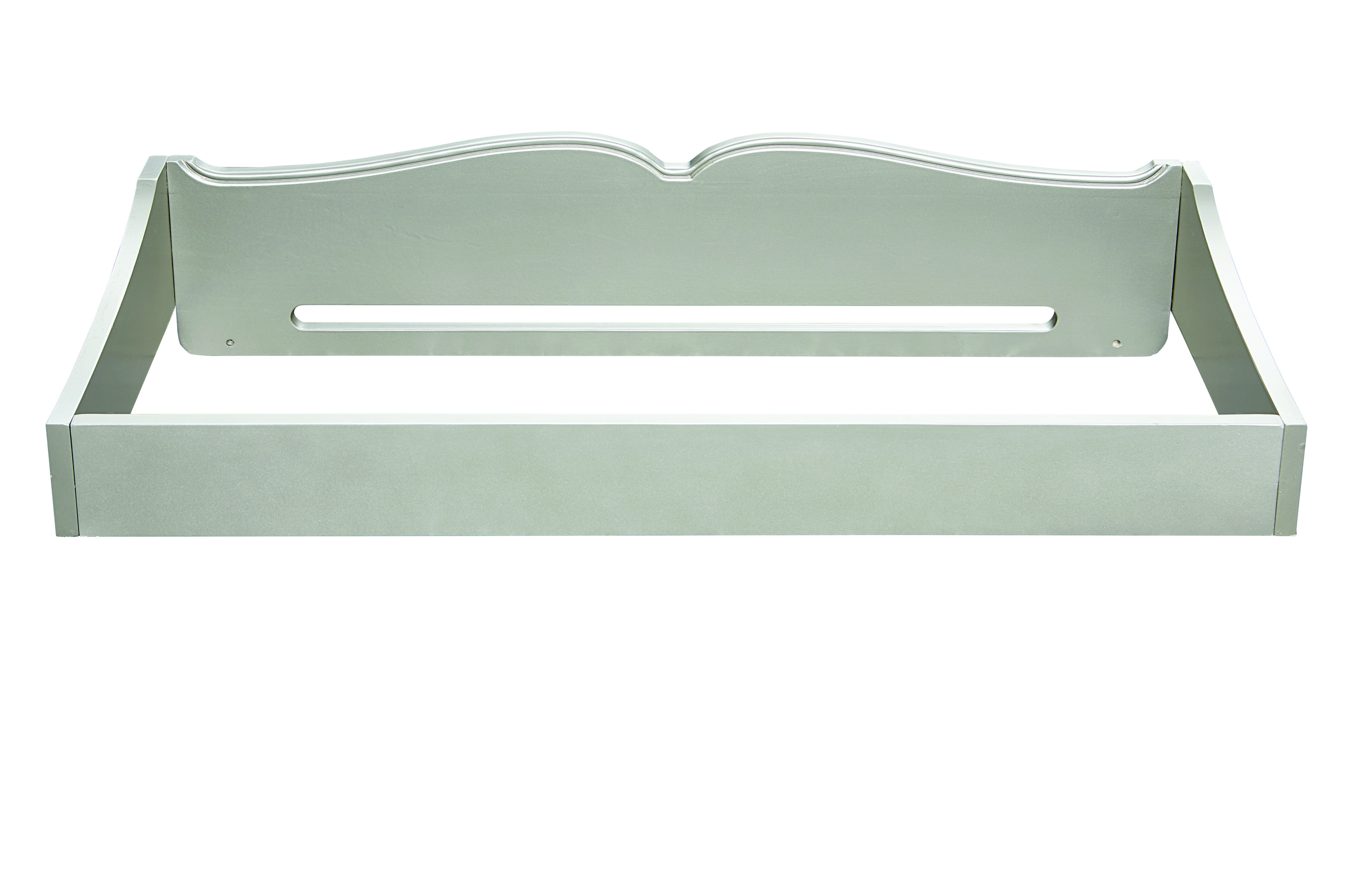 silver changing table