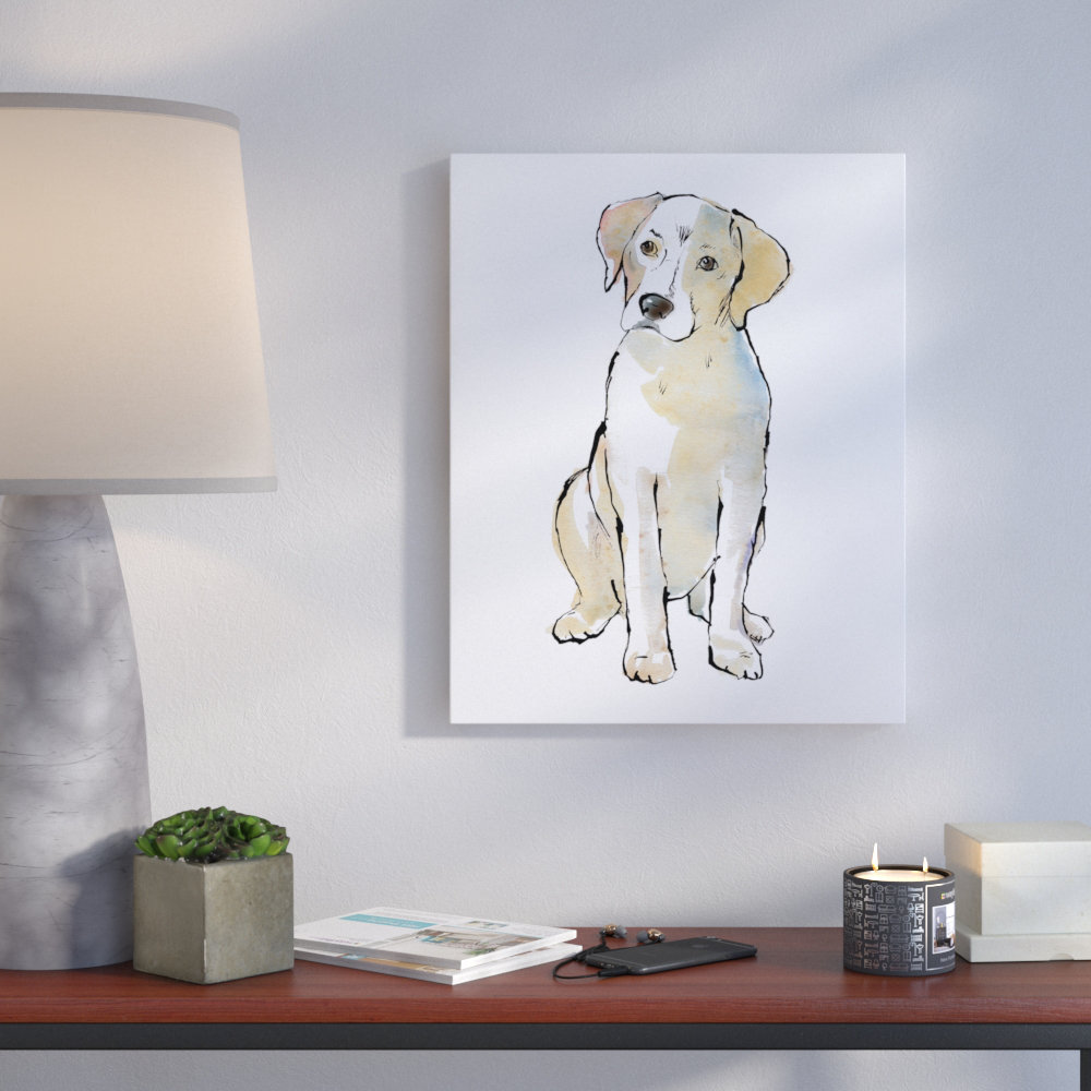 yellow lab wall art