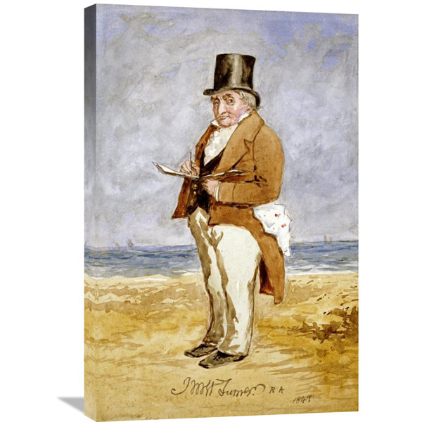 Global Gallery Portrait Of Joseph Mallord William Turner By