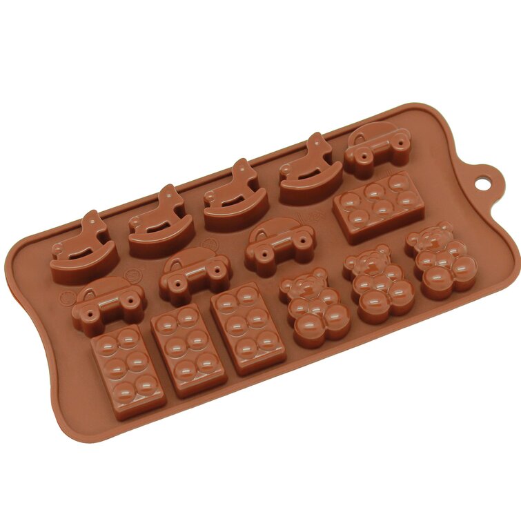 DIY Car Shape Cake Mold Soap Flexible Silicone Mould For Candy Chocolate TN