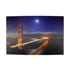 Wall Art Canvas Picture Print Golden Gate Bridge San Francisco Night 2.1