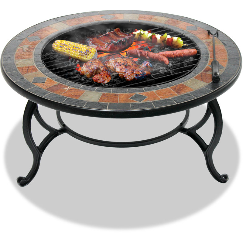 Sol 72 Outdoor Mccaughey Steel Charcoal/ Wood Burning Fire ... (800 x 800 Pixel)