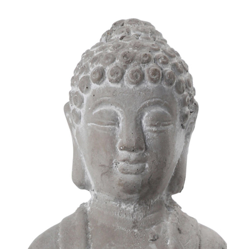 Bloomsbury Market Karana Mudra Position Buddha Figurine Cement Candle Holder Wayfair