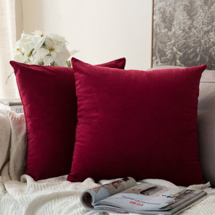Red Throw Pillows Decorative Blankets Wayfair Ca Red Throw Pillows Decorative