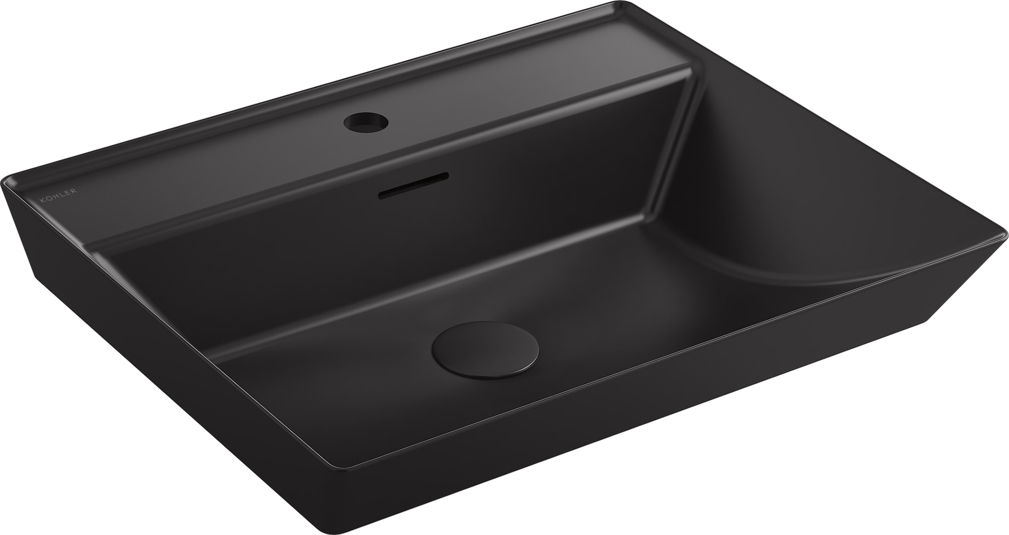 Kohler Brazn Rectangle Vessel Bathroom Sink | Wayfair