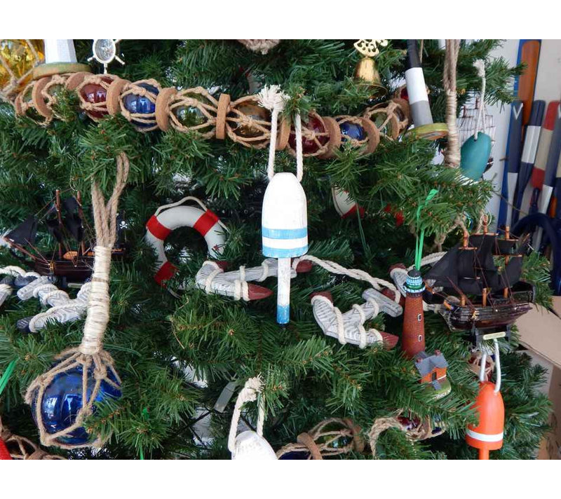 Beachcrest Home Vintage Decorative Lobster Trap Buoy Christmas