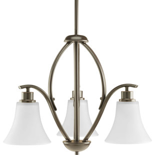 Go to store & view more images Jilliann 3-Light Shaded Chandelier by Red Barrel Studio