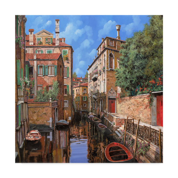 Trademark Art Luce A Venezia Acrylic Painting Print On Wrapped Canvas Wayfair