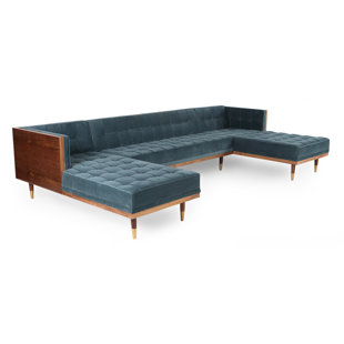 Carey Box Sofa U-Shaped Modular Sectional by Corrigan Studio Best #1