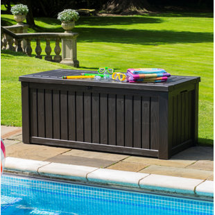 Outdoor Cushion Storage Box Wayfair Co Uk Arthur Resin Storage Box