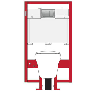 Go to store & view more images Toto Maris 1.6 GPF Toilet Tank